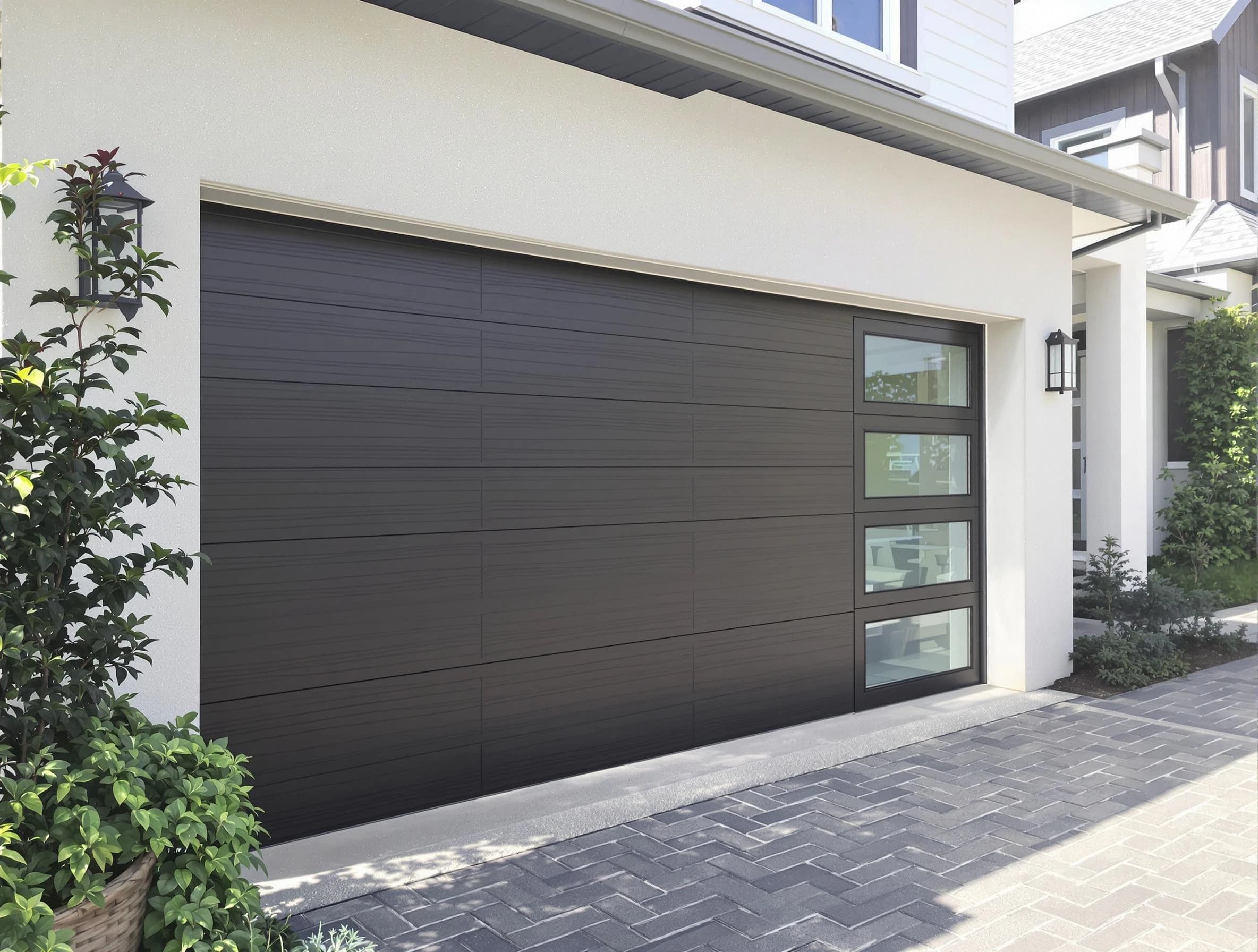 Custom garage door installation by Rockwood Garage Door Repair in Rockwood