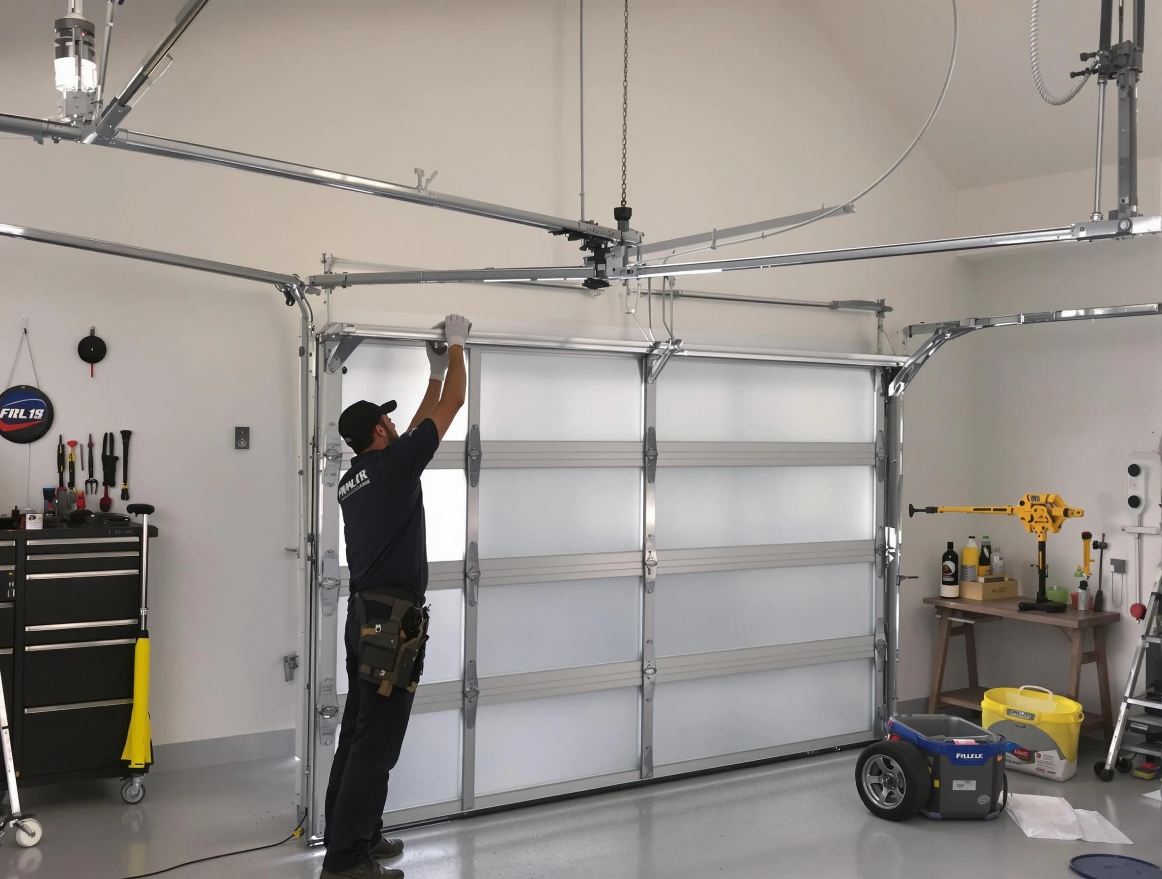 Rockwood Garage Door Repair certified team performing precision garage door installation in Rockwood