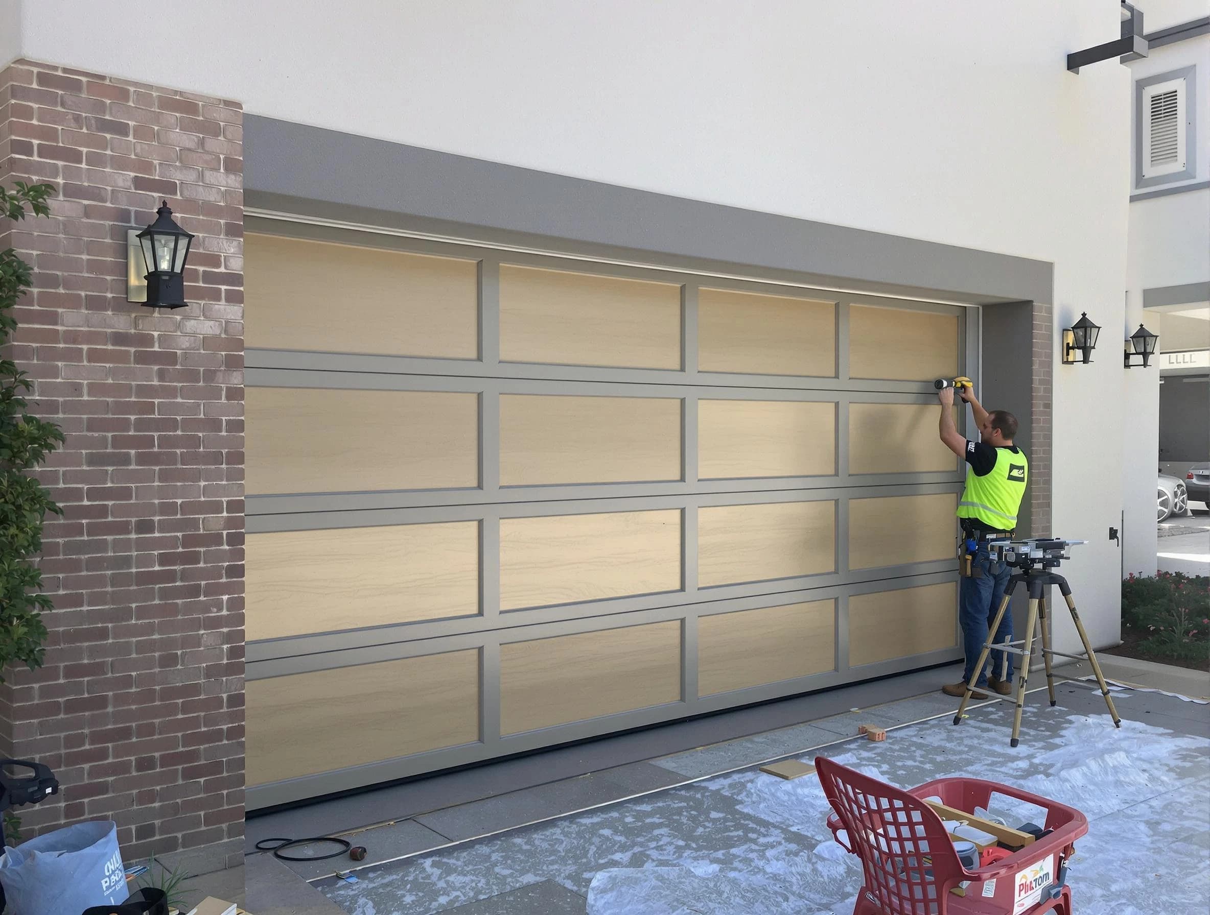 Garage door replacement service by Rockwood Garage Door Repair in Rockwood