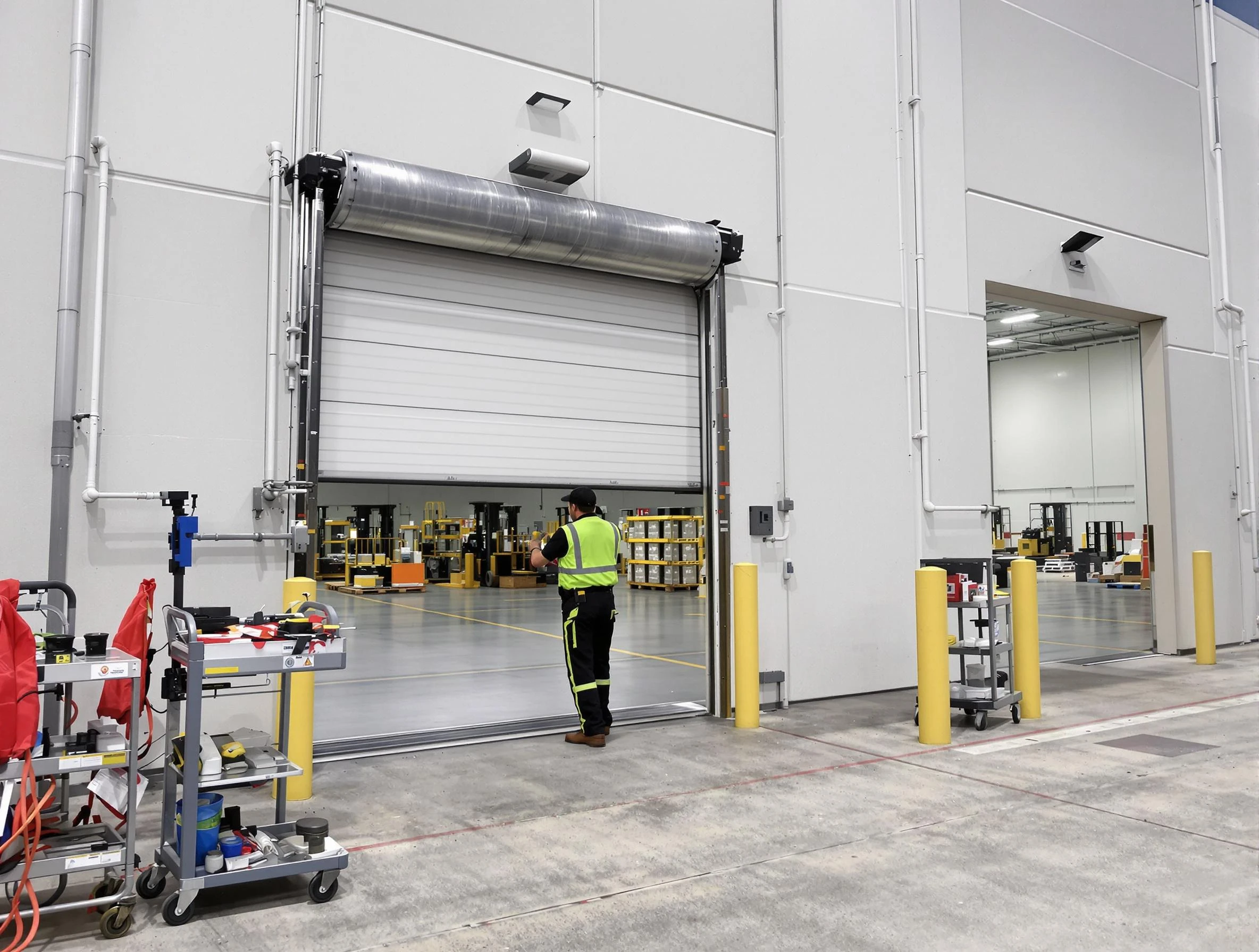 Commercial Garage Door Repair in Rockwood