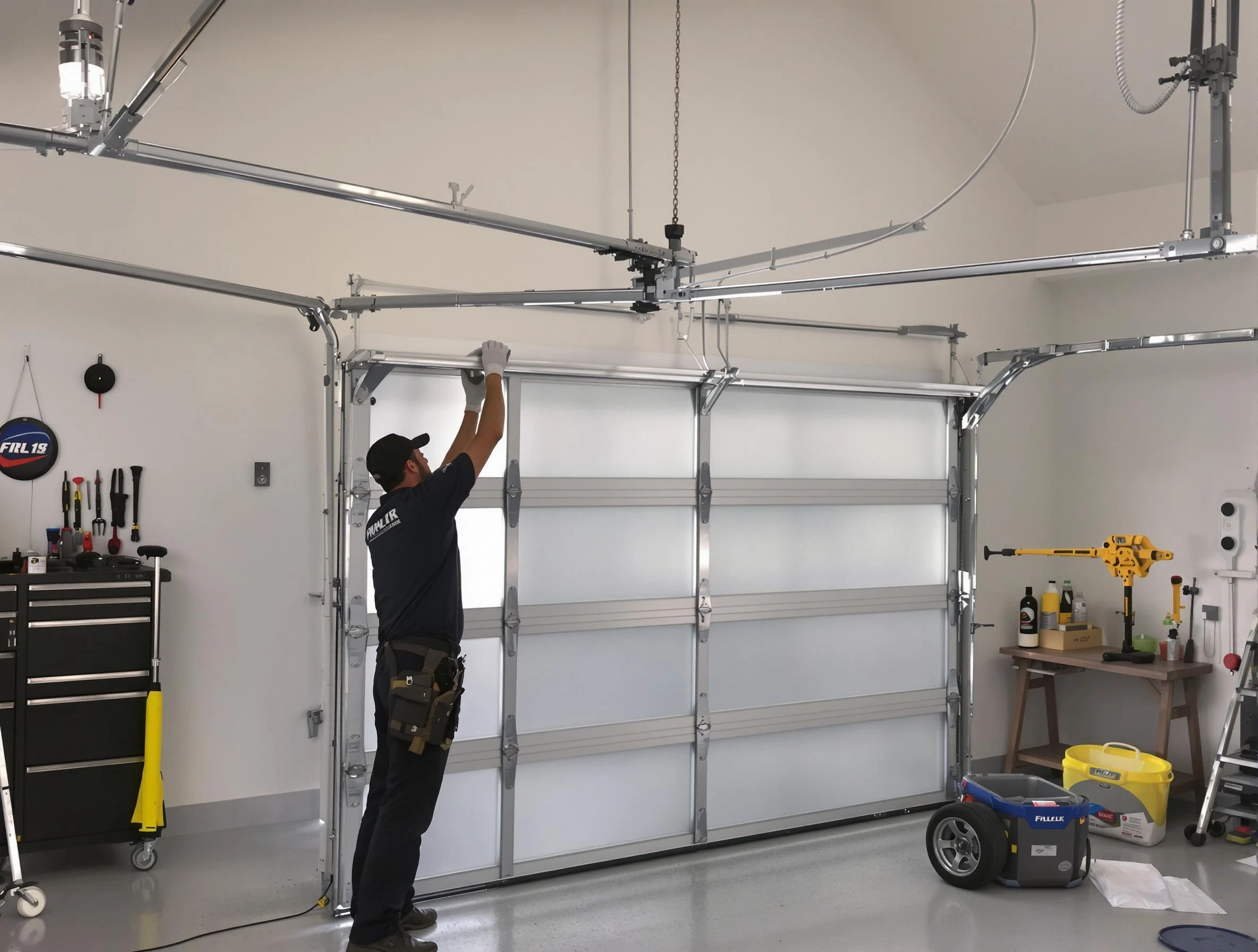 Rockwood Garage Door Repair certified team performing precision garage door installation in Rockwood