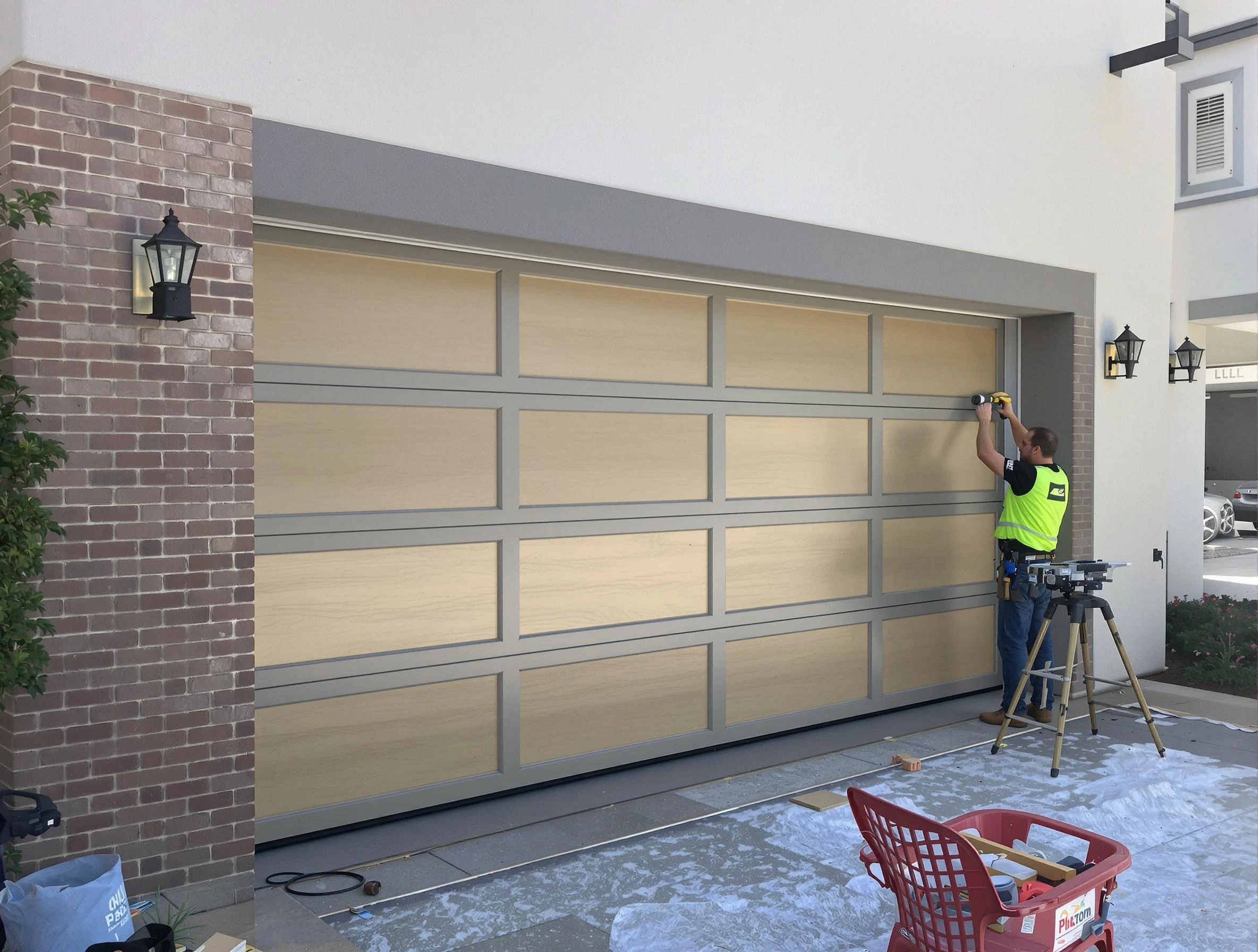 Garage door replacement service by Rockwood Garage Door Repair in Rockwood