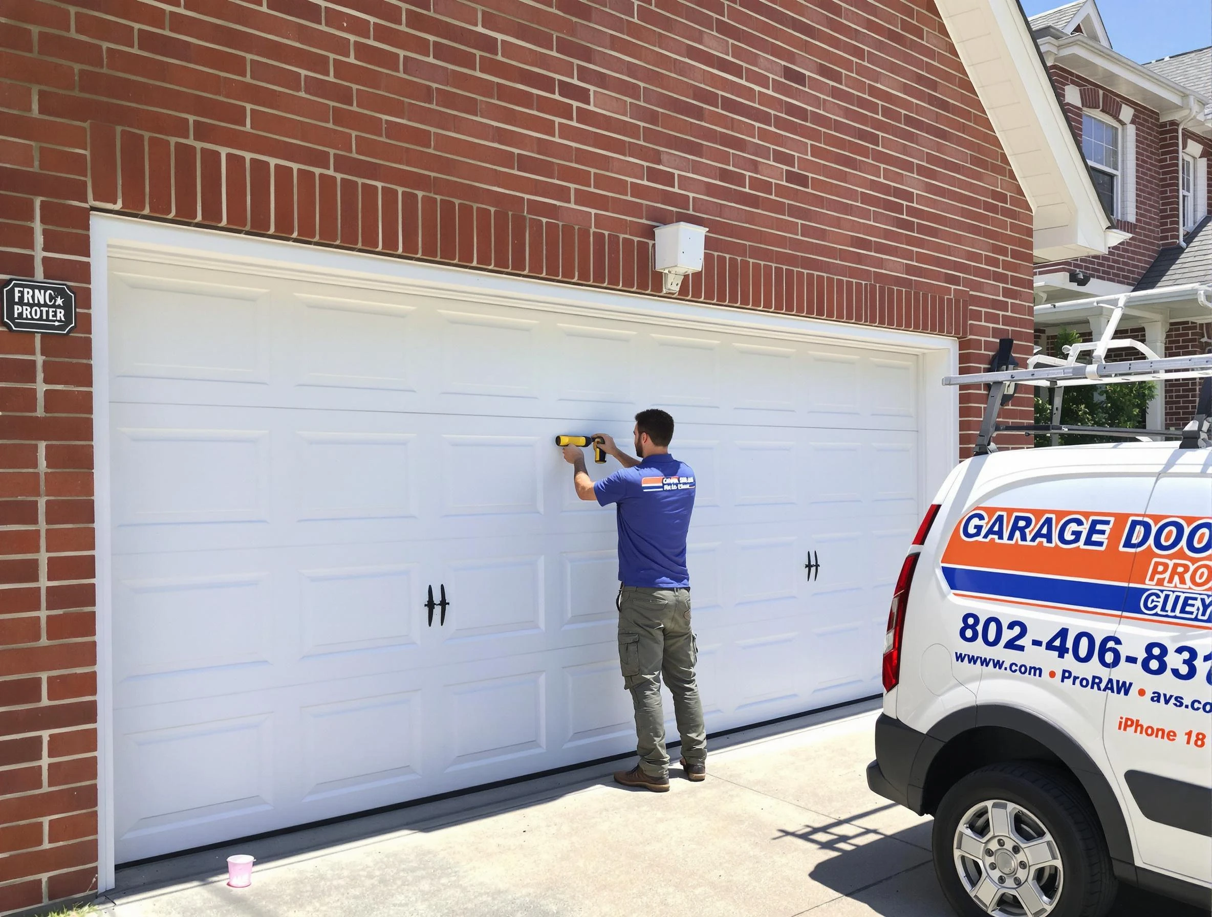Local garage door repair service by Rockwood Garage Door Repair in Rockwood